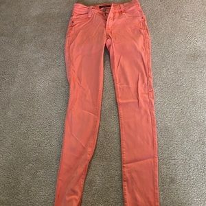 Orange jeans